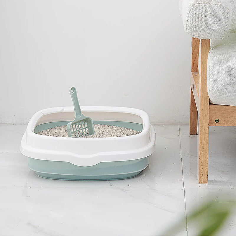 Tray with Scoop Pet Toilet Bedpan