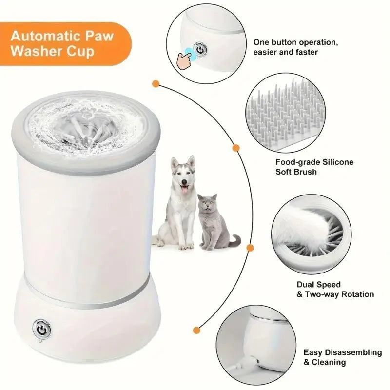 Automatic Dog Paw Washer USB