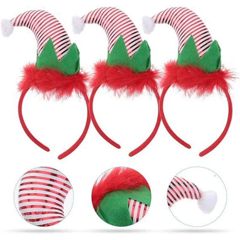 Headband Party Costume Santa Hat