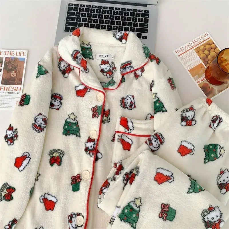 Christmas Sanrio Hello Kitty Pajamas