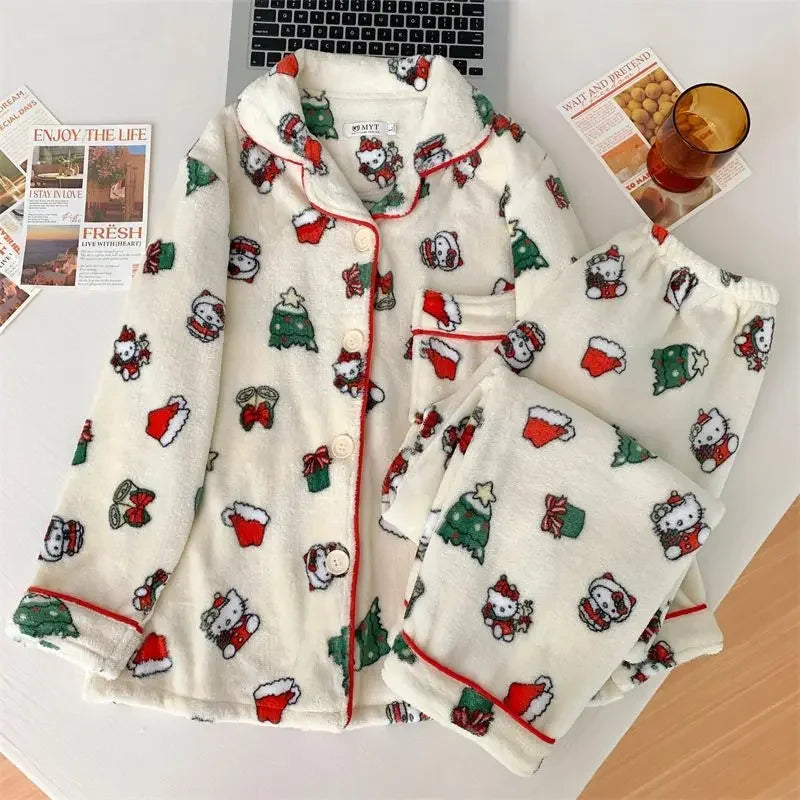 Christmas Sanrio Hello Kitty Pajamas