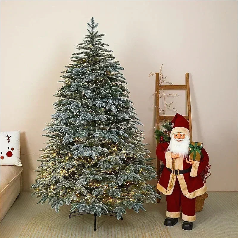 PE Artificial Christmas Tree with Lights Fir Tree