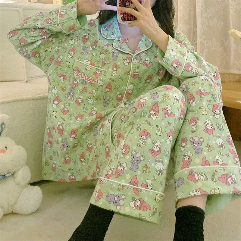 Kawaii Cute Sanrio Mymelody Pajamas