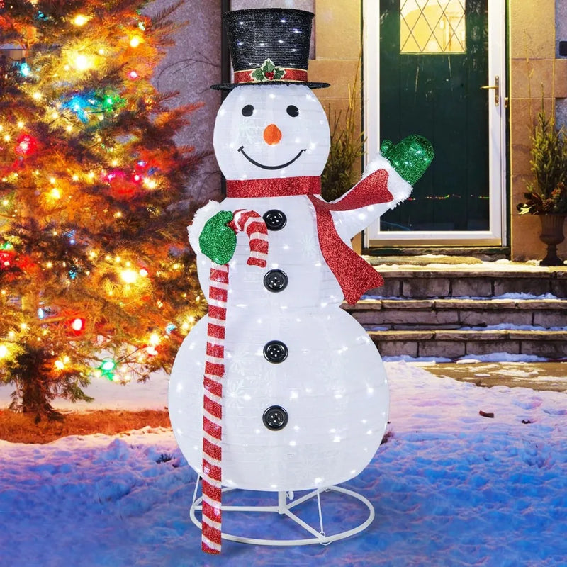 Lighted Christmas Snowman