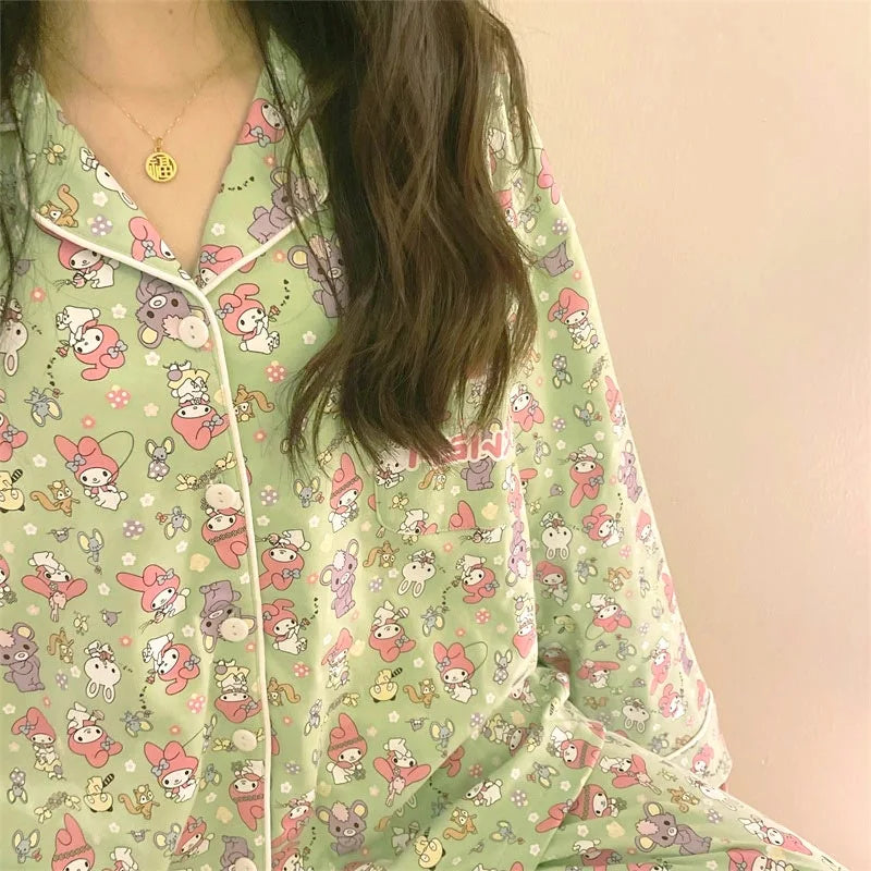 Kawaii Cute Sanrio Mymelody Pajamas