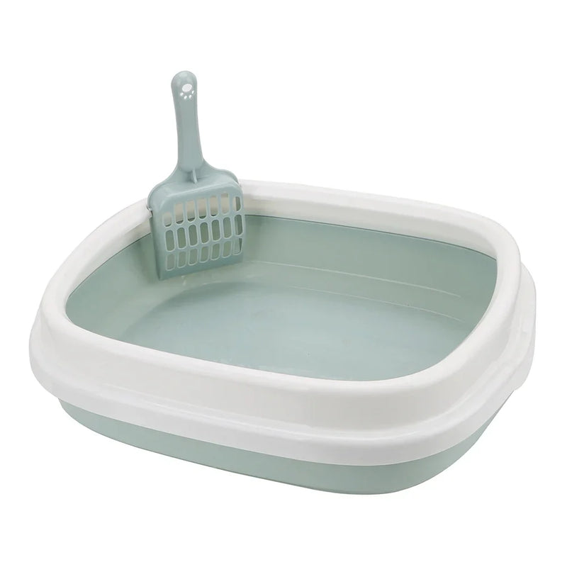 Tray with Scoop Pet Toilet Bedpan