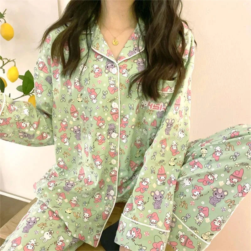 Kawaii Cute Sanrio Mymelody Pajamas