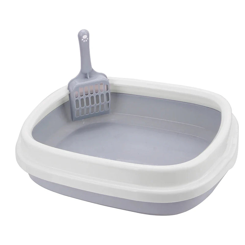 Tray with Scoop Pet Toilet Bedpan