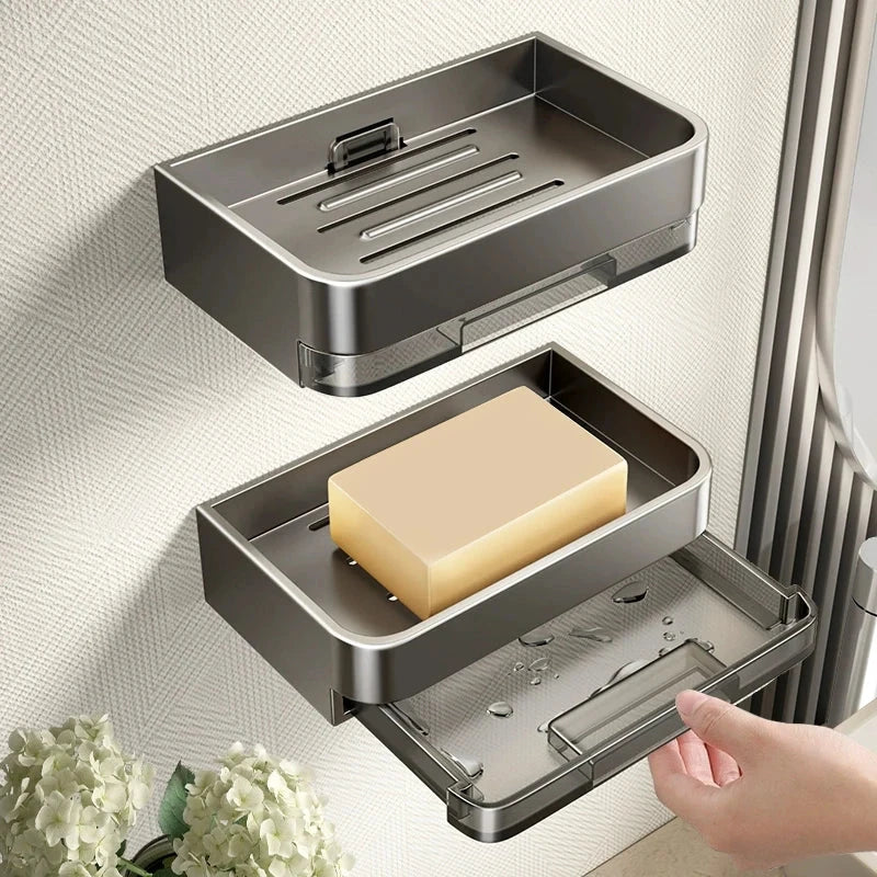 no punch Soap Storage Rack