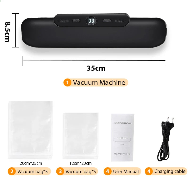 Electric Food Vacuum Sealer Machine