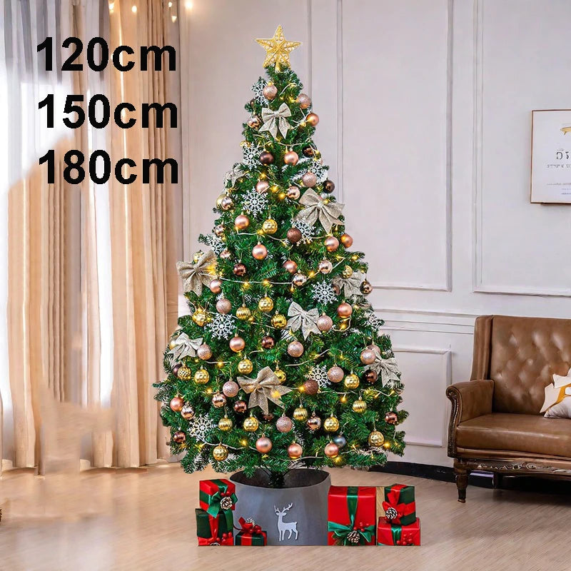 Christmas Tree Set Living Room Decorations