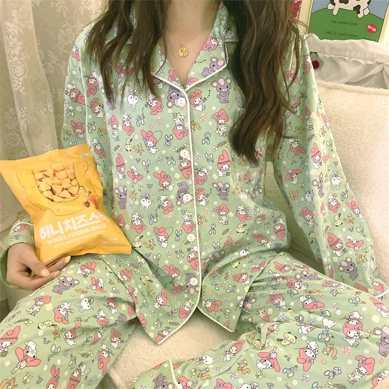 Kawaii Cute Sanrio Mymelody Pajamas