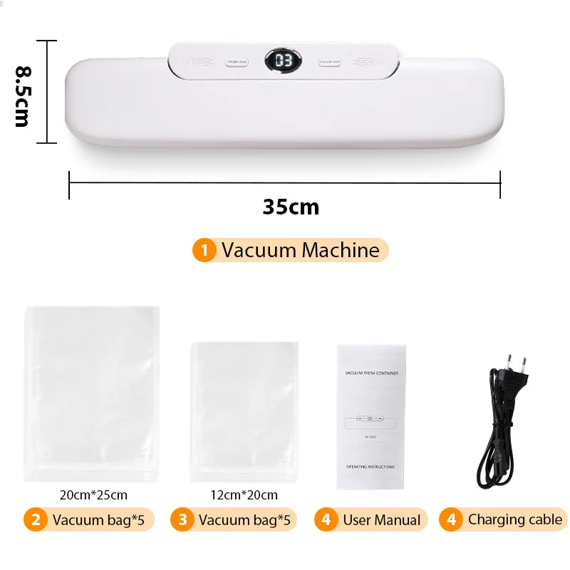 Electric Food Vacuum Sealer Machine